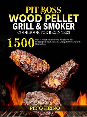 cover image of Pit Boss Wood Pellet Grill & Smoker Cookbook for Beginners
